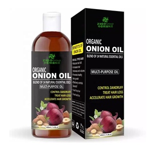 OEM Private Label 100% Natural Cru e Alta Qualidade Pura Cebola Rosemary Tea Tree Óleo Essencial para o Cuidado Do Cabelo - Product Image 1
