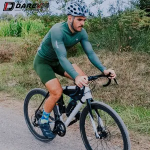 DAREVIE 8-Farben-Radtrikot Hersteller-Design Sublimationszyklus langärmeliges Jersey Herren Radfahren