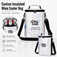 Sac isotherme pour vin à marque privée, porte-bouteille unique, logo personnalisé, fabricant OEM pour les vignerons, cadeaux d'entreprise et vente au détail