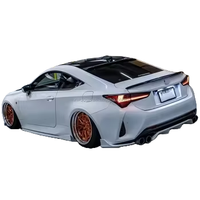 Kit carrosserie en fibre de carbone pour Lexus RC300/RC350 : jupes latérales, diffuseur avant, spoiler de coffre arrière, lèvre de pare-chocs avant - Amélioration personnalisée