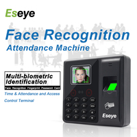 Máquina Biométrica de Control de Asistencia con Huella Dactilar, TCP/IP, USB, Tarjeta RFID, Reloj Checador de Empleados, Software Gratuito, para Oficina y Fábrica