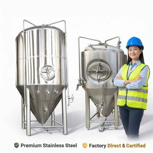 Ace Isobaric Fermenter Conical Fermentation Tank Stainless Steel Beer Making Machine - Product Image 6