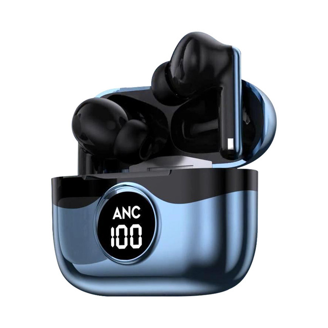 High Quality ANC Noise Cancelling Waterproof Earphone IPX-5 LED HIFI In-ear Headphones Tws Wireless Earbuds A9pro Earphones