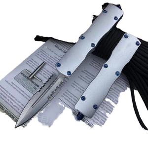 Navaja de Bolsillo Micro Tech Dragon Slayer, Alta Calidad, EDC, Acero Inoxidable, Personalizable, OEM, Empuñadura de Aluminio y Goma, Uso Industrial - Product Image 2