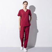 42021 nouvelle conception personnalisée de haute qualité gommages uniforme prix de gros fermeture éclair gommage ensembles respirant gommages uniformes