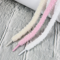Lacets plats en polyester de 8 mm, longueur personnalisée, lacets unisexes pour baskets de sport et chaussures d'extérieur