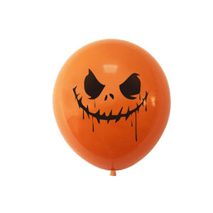 Globos de Látex Personalizados con Diseño de Calabaza para Decoración de Fiestas, Globos de Helio Naranja, Set de Globos para Halloween - Product Image 6