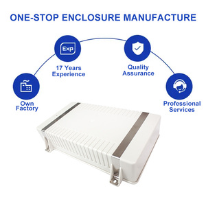 Outdoor IP65 Waterproof ABS Lithium Battery Box Custom Power Supply System <b>Enclosure</b> with Drill Holes and Laser Engraving - Product Image 3