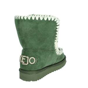 Bottines basses pour femme Kejo KJ7101SD en daim vert, bottines chaudes d'hiver - Product Image 3