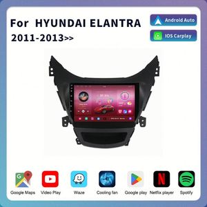 Cho Elantra đài phát thanh xe máy nghe nhạc với GPS DSP OBD2 đảo ngược Viện trợ-9-inch màn hình - Product Image 2