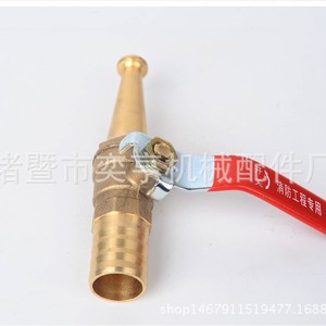 Pistola de Agua de Cobre Ephon, Válvula Recta de Cobre, Boquilla para Manguera de Riego de Jardín, 30 Pa, Limpieza Manual - Product Image 4