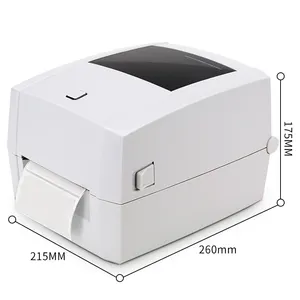 High Quality 4 Inch 20mm to 118mm Shipping Barcode Label Printer Thermal