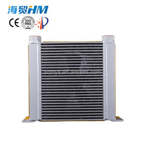 Mini escavatore radiatore aria ad alte prestazioni in alluminio scambiatore di calore ventola di raffreddamento olio idraulico - Product Image 6