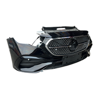 Upgrade Body Kit GuangMing Universal Fitment untuk Mercedes-Benz E-Class W214 E260 E300 E300L, meliputi bumper depan dan surround lampu depan.