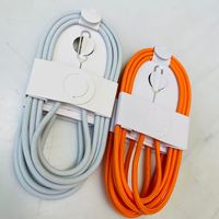Cable de Carga Rápida USB C de Nailon Trenzado de 1M y 60W, Cables de Carga Tipo C a Tipo C para iPhone 17 Pro 16 Max