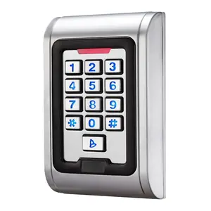 Keypad Access Control Standalone OEM IP68 Standalone 125khz Or 13.56MHZ Smart Digital Backlit Keypad Weatherproof RFID Swipe Card Door Access Control Systems