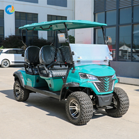 Voiturette de golf électrique Robetaa, dernier modèle, 4 places, avec panneaux solaires, buggy tout-terrain, personnalisation possible
