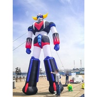 Grande statue de robot gonflable personnalisée, modèle de personnage, mascotte d'événements, ballon gonflable Grendizer