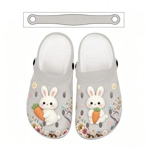 Sabots EVA personnalisés imprimés Kpop Demon Hunters, chaussures de jardin respirantes, sandales pour hommes et femmes pour l'été, logo OEM - Product Image 6