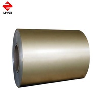 Feuille d'aluminium de finition mate, revêtue de couleur naturelle