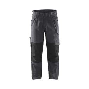 BLAKLADER - 149513309699C48 Pantalon de service avec stretch Gris moyen/Noir-PANTALON DE TRAVAIL EAN 7330509690093 PANTALON DE TRAVAIL CARGO - Product Image 1