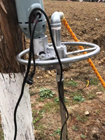 Mini-foreuse rotative portative à moteur électrique 220V 2.5KW, profondeur de forage 60m, pour l'irrigation domestique et agricole