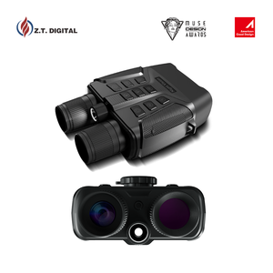 Binoculares impermeables de visión nocturna de baja luz Dispositivo de alcance de visión nocturna 4K Infrarrojo de alta resolución 5X Zoom 5000mAh - Product Image 1