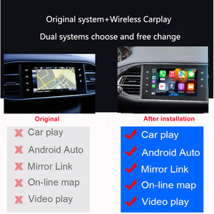 Không dây Carplay module cho <span class=keywords><strong>Citroen</strong></span> C4 Peugeot 308 200 Android Auto USB Gương di động liên kết <span class=keywords><strong>Navigation</strong></span> Car Player cho - Product Image 3
