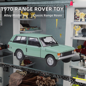 2026-01 WELLY 1:24 1970 Land <strong>Rover</strong> <strong>Range</strong> <strong>Rover</strong> Diecast Metal Car Model <strong>Toy</strong> with Wheels Casting Boy Collection Decoration - Product Image 2