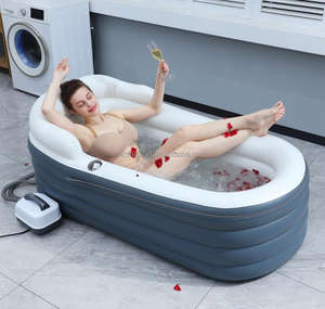 <span class=keywords><strong>Baignoire</strong></span> gonflable adulte Blow Up pliable caractéristique Spa <span class=keywords><strong>baignoire</strong></span> de <span class=keywords><strong>douche</strong></span> de trempage - Product Image 2