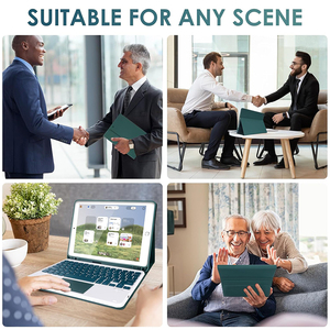 Étui Clavier Détachable pour <span class=keywords><strong>iPad</strong></span> 9e/8e/7e Génération 10,2 Pouces avec Pavé Tactile Intelligent et Rétroéclairage 7 Couleurs Compatible avec les Tablettes <span class=keywords><strong>iPad</strong></span> - Product Image 6