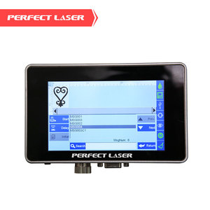 Impresora de Inyección de Tinta de Alta Velocidad HD Comercial Perfect Laser, Marcado de Códigos <span class=keywords><strong>QR</strong></span>, Pantalla LCD Inferior Digital para Cartón, Vasos y Platos - Product Image 4