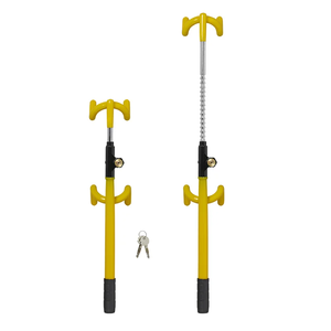 Verrou de volant <span class=keywords><strong>antivol</strong></span> universel à double crochet Sécurité automobile <span class=keywords><strong>pour</strong></span> camion SUV Autres voitures - Product Image 2