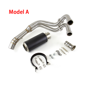 YZF <span class=keywords><strong>R7</strong></span> 2021-2025 pour Yamaha <span class=keywords><strong>MT</strong></span>-<span class=keywords><strong>07</strong></span> système entier tuyau d'échappement embouts de silencieux en carbone - Product Image 1
