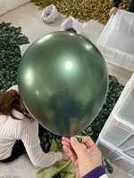 Ballon de soirée en Latex de couleur métallique chromé, 5, 10 et 12 pouces, à hélium, pour fête d'anniversaire, neuf, couleur Champagne