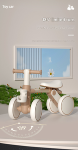 Meilleure vente vélo pour enfants vélo d'équilibre bébé enfant en bas âge bébé voiture d'équilibre 4 roues adapté pour 1 an garçon fille - Product Image 6