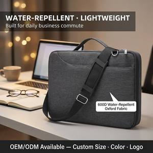 Sac pour ordinateur portable léger et résistant aux chocs de qualité supérieure avec sangle et poignée réglables pour <span class=keywords><strong>Macbook</strong></span> Air Pro 13 15,6 pouces - Product Image 4
