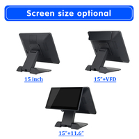 Système de point de vente pour restaurant, écran tactile, caisse enregistreuse, terminal de paiement hors ligne, imprimante thermique de reçus, Intel I5, Windows 10, GL-G150