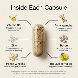 OEM Muscle <b>Builder</b> Capsules Supports Strength, Recovery & Muscle Growth Fitness Supplement 150 Count - Product Image 3