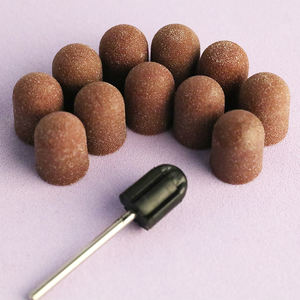 Grosir Set Pedikur Sekali Pakai 5Mm, 7Mm, 10Mm, 13Mm, 16Mm Kalus Penghilang Podiatry Pedikur Abrasif Tutup Pengamplasan Coklat - Product Image 3