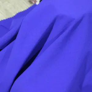 150gsm plain solid dye waterproof polyester 4 way stretch 94 polyester 6 spandex fabric for sportswear