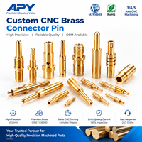 Connecteurs en laiton CNC sur mesure, composants électroniques usinés avec précision, tournage CNC suisse, pièces OEM C360 C36000