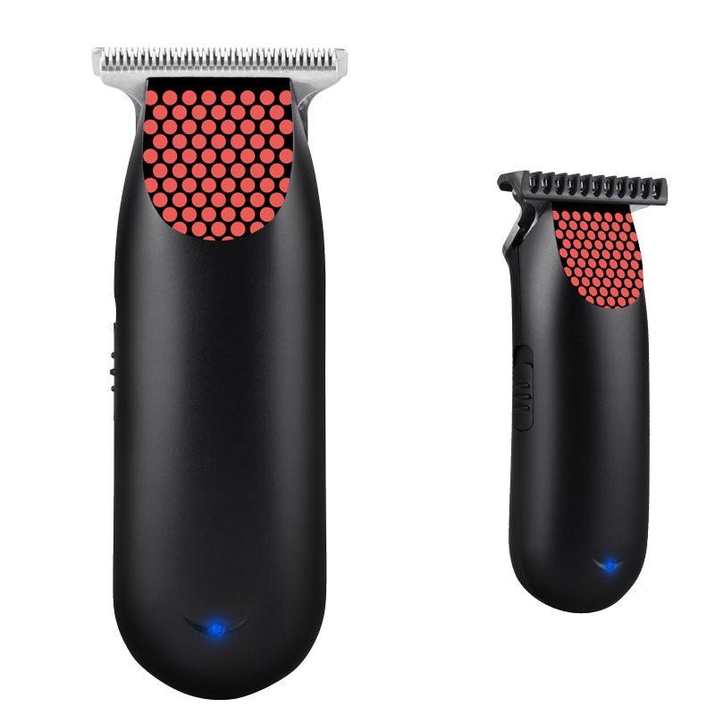 Профессиональные машинки для стрижки волос черного цвета, электрический беспроводной светодиодный триммер для волос, машинка для стрижки волос