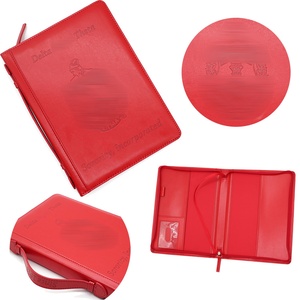 Tùy chỉnh Gamma phi Delta sorority da Nghi Lễ Kinh Thánh Bìa DST da Zip xung quanh kinh doanh padfolio - Product Image 1