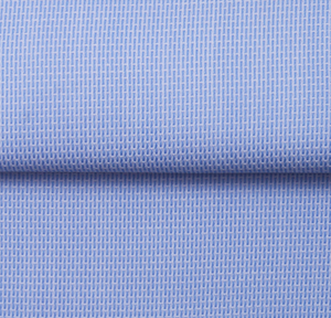 Tessuto per Camicie Formali Classiche da Uomo, Ragazzo e Ragazza, in Twill Dobby CVC 45S Tinto in Filo, con Bella Trama, Disponibile in Stock - Bestseller - Product Image 1
