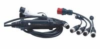 Chargeur EV portable 16A avec adaptateur 11kw Type2 CEE Nouvelle condition pour chargeur FoxESS11kw Ev