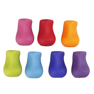 Silicone Posture Writing <strong>Pencil</strong> <strong>Grip</strong> for Kids Silicone <strong>Pencil</strong> Sleeve Cover Custom Holder Kids Practice Silicone Pen Aid Orange - Product Image 6