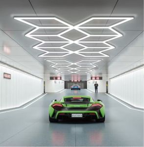 Sechseckige LED-Röhrenleuchte 780W <span class=keywords><strong>Protent</strong></span> DIY Wabenförmige Werkstatt Auto-Garage IP55 2 Jahre Garantie - Product Image 4