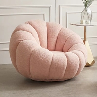 Fauteuil de salon électrique inclinable moderne Nordic Teddy en tissu de laine, canapé individuel de luxe, fauteuils d'appoint pour appartement