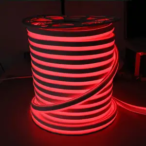 LED Neon Light AC 220V Christmas Flexible LED Strip Lighting Sign 50m 100m Neon Light